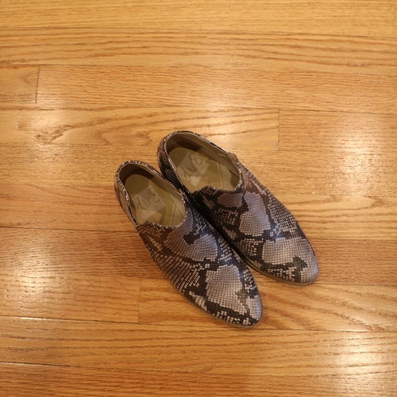 Dolce Vita Faux Snakeskin Booties - Picture 3 of 5